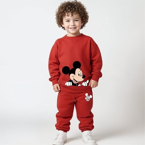 cotton Kids Coords Full Sleeve Tshirt and pant set with character print - Image 5