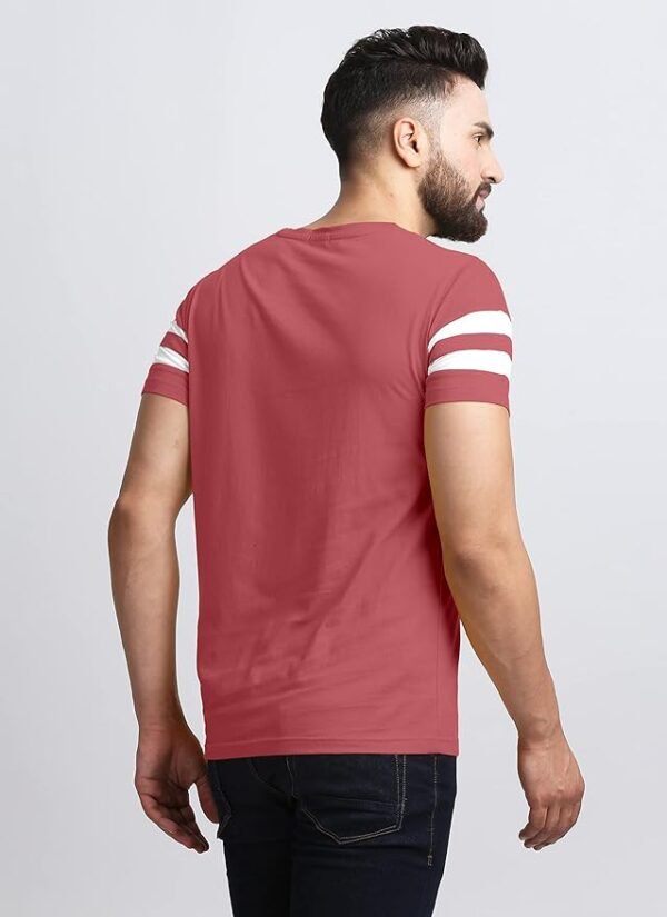 AUSK Tshirt for Men || Half Sleeve T shirts for Men || Round Neck Regular Fit T-Shirt - Image 2