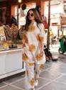 Women Printed Pure Cotton A-line Kurta  (White) Special price