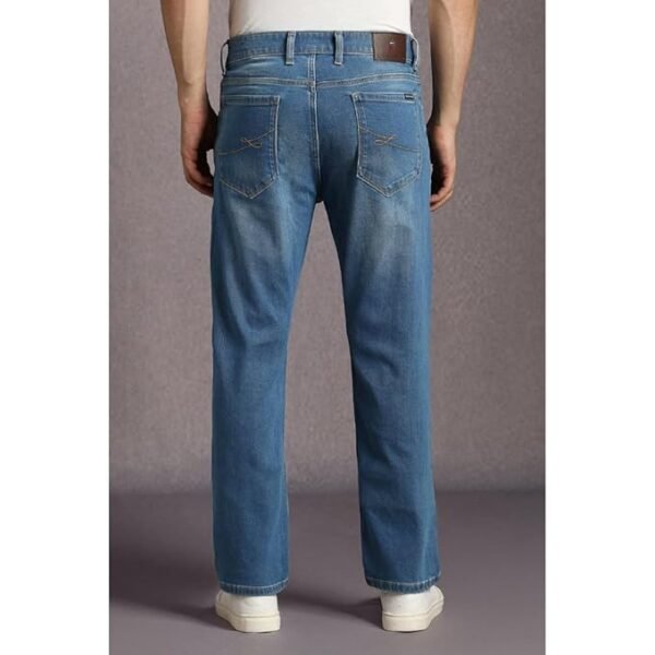 Louis Philippe Men's Durable & All Day Comfort Regular fit Denim - Image 2